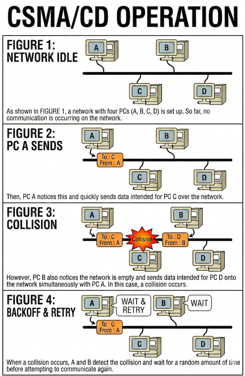 CSMA/CD Mechanism