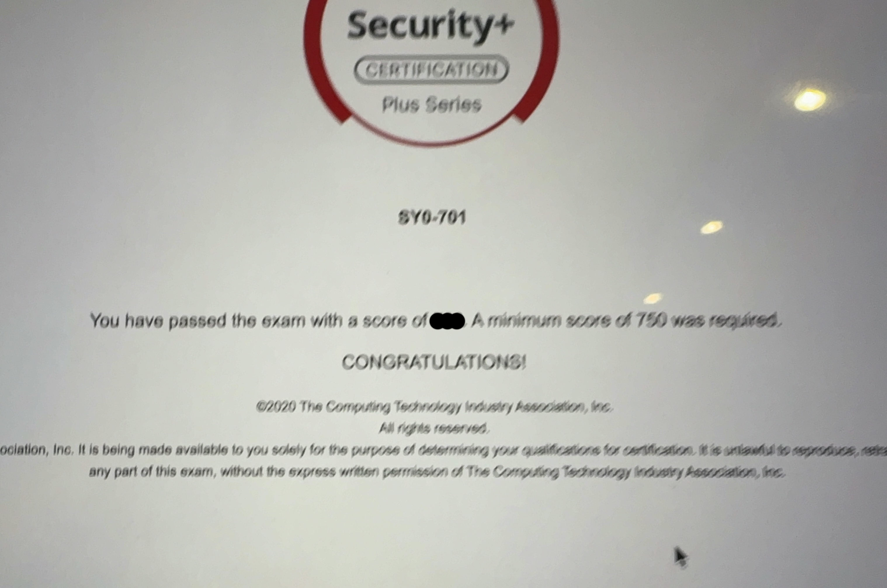 passed